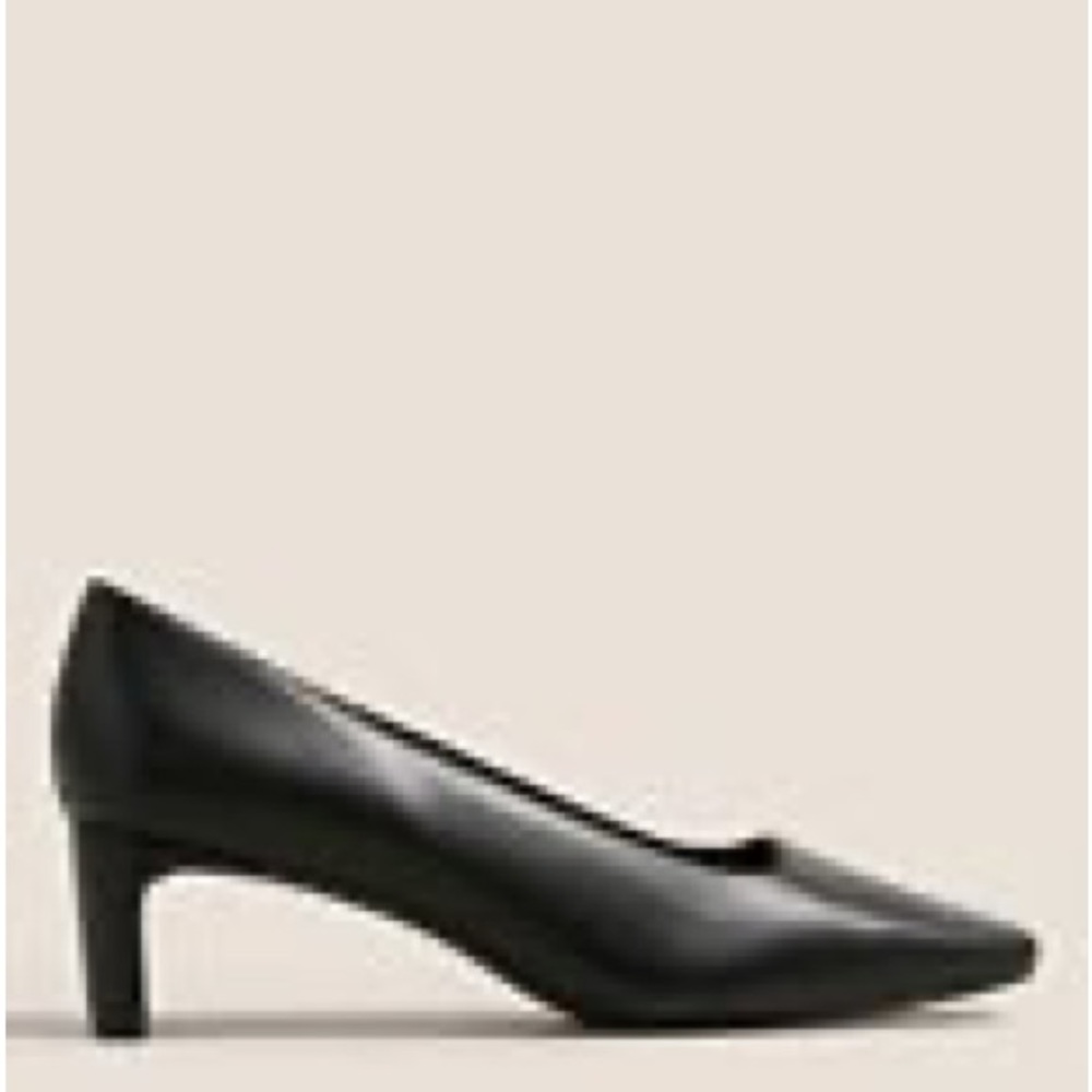 Vintage NIB EVAN-PICONE Kitten Heel Pointy Toe Court Shoes 1996 lord & Taylor